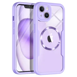 Techsuit - ColorVerse 360 MagSafe Series + Screen Protector - iPhone 13 - Purple