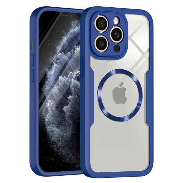 Techsuit - ColorVerse 360 MagSafe Series + Screen Protector - iPhone 11 Pro Max - Blue