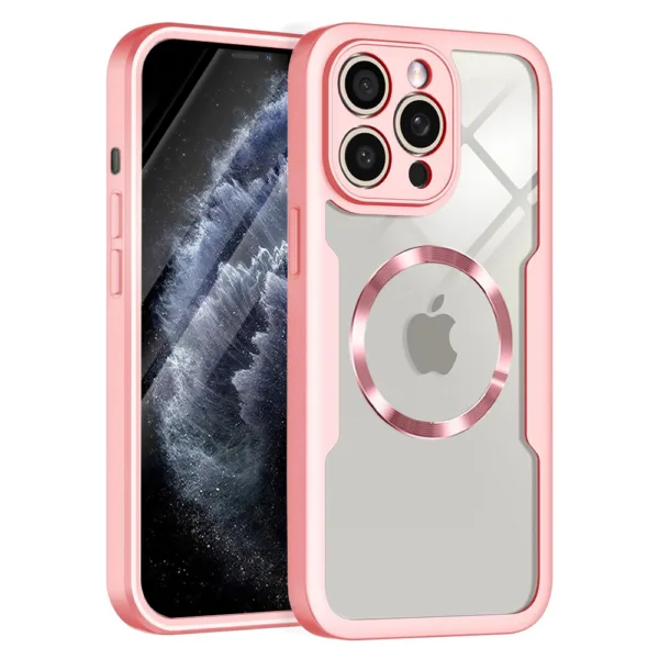 Techsuit - ColorVerse 360 MagSafe Series + Screen Protector - iPhone 11 Pro Max - Pink