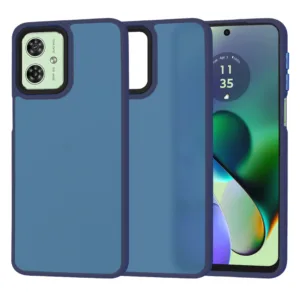 Techsuit - HaloFrost Series - Motorola Moto G54 - Deep Blue