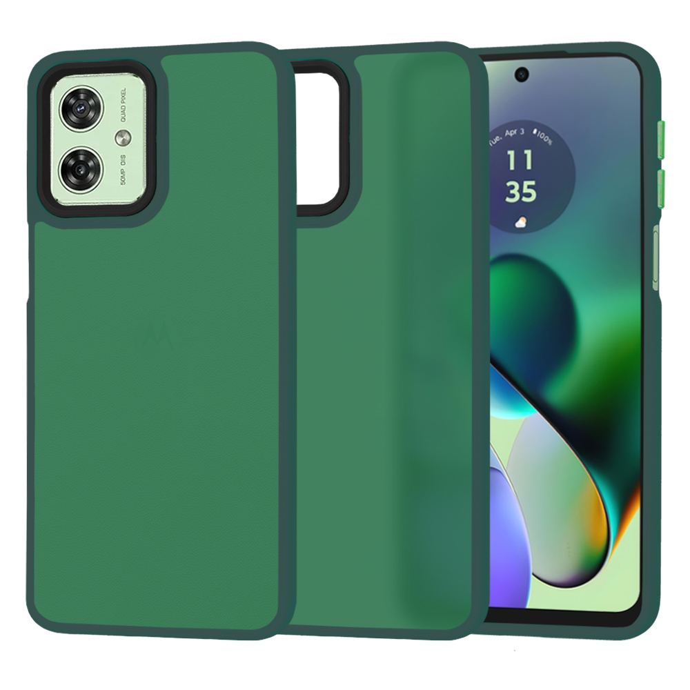 Techsuit - HaloFrost Series - Motorola Moto G54 - Midnight Green