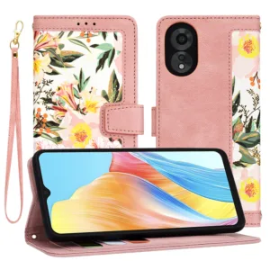 Techsuit - FlipCraft - Oppo A38 / A18 - Sweetheart Pink