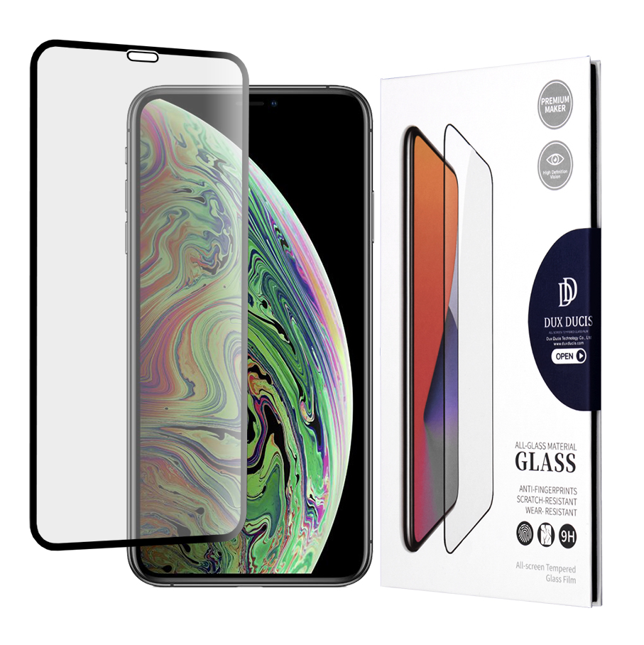 Dux Ducis - Tempered Glass - iPhone X / iPhone XS / iPhone 11 Pro - Black