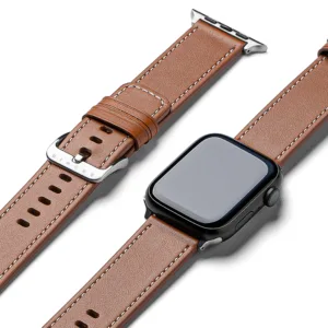 Ringke - Leather One Basic - Apple Watch 6 44mm - Brown