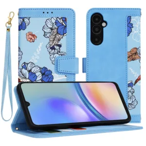 Techsuit - FlipCraft - Samsung Galaxy A05s - Vibrant Blue