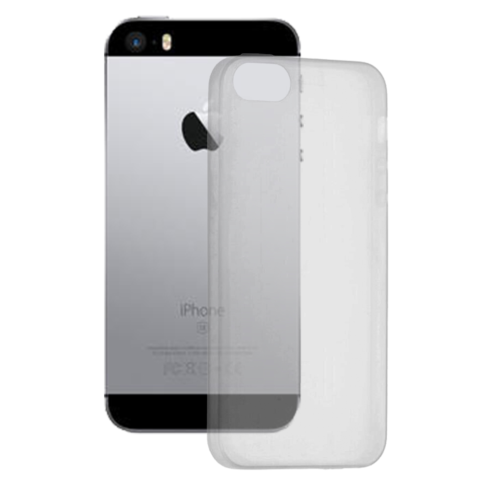 Techsuit - Clear Silicone - iPhone 5 / iPhone 5s / iPhone SE - Transparent