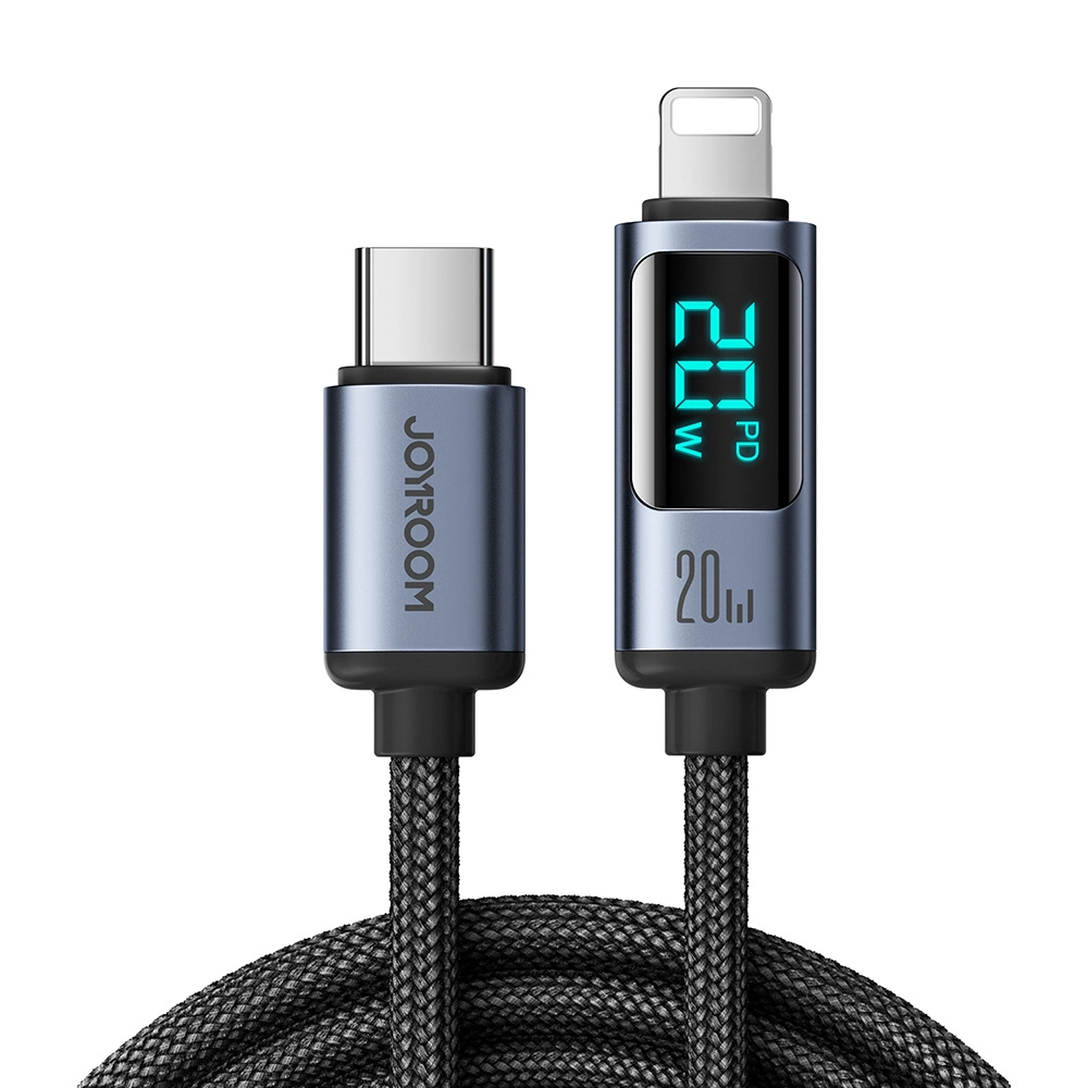 Joyroom Prism Series A16 Lightning / USB-C PD 20W 1.2m cable - black