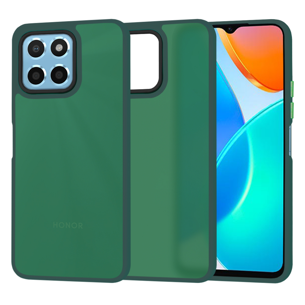 Techsuit - HaloFrost Series - Honor X6 / X8 5G / 70 Lite - Midnight Green