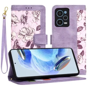 Techsuit - FlipCraft - Xiaomi Redmi Note 12 Pro 5G - Mysterious Purple