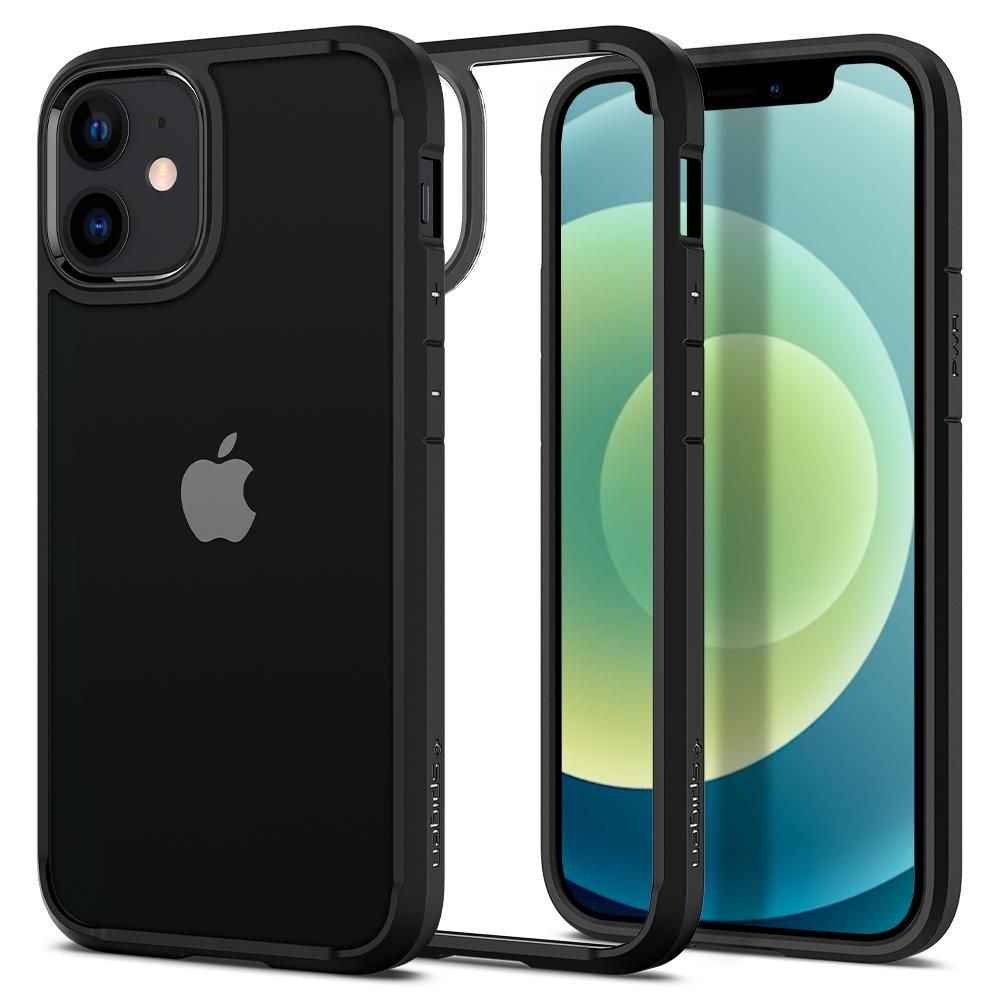 Spigen - Ultra Hybrid - iPhone 12 / iPhone 12 Pro - Black