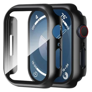 Techsuit - Defense360 Pro + Screen Protector - Apple Watch 7 (41mm) - Black