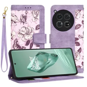 Techsuit - FlipCraft - OnePlus 12 - Mysterious Purple