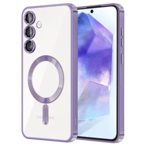 Techsuit - Luxury Crystal MagSafe - Samsung Galaxy A55 5G - Light Purple