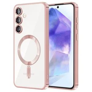 Techsuit - Luxury Crystal MagSafe - Samsung Galaxy A55 5G - Pink