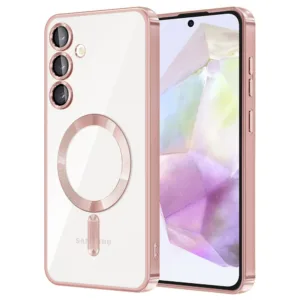 Techsuit - Luxury Crystal MagSafe - Samsung Galaxy A35 5G - Pink