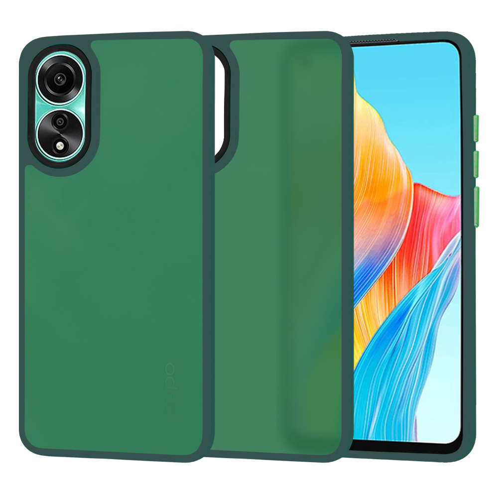 Techsuit - HaloFrost Series - Oppo A78 4G - Midnight Green