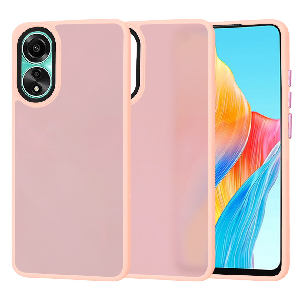 Techsuit - HaloFrost Series - Oppo A78 4G - Pink