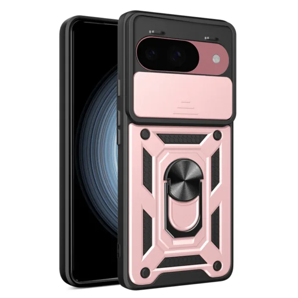 Techsuit - CamShield Series - Google Pixel 9 / 9 Pro - Rose Gold