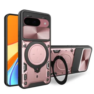 Techsuit - CamGuard Pro - Google Pixel 9 / 9 Pro - Rose Gold