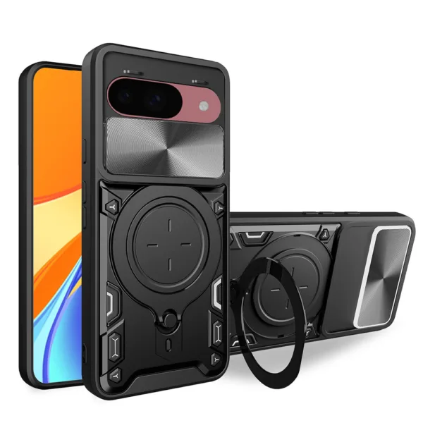 Techsuit - CamGuard Pro - Google Pixel 9 / 9 Pro - Black