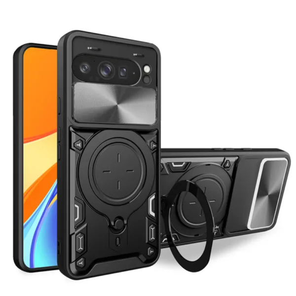 Techsuit - CamGuard Pro - Google Pixel 9 Pro XL - Black