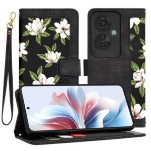 Techsuit - FlipCraft - Oppo Reno11 F - Flowers of the Dawn