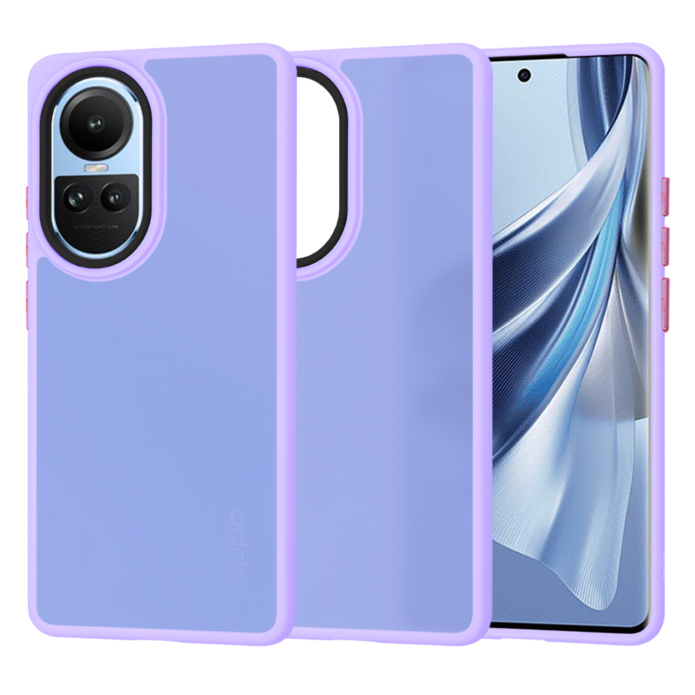 Techsuit - HaloFrost Series - Oppo Reno10 / Reno10 Pro - Light Purple