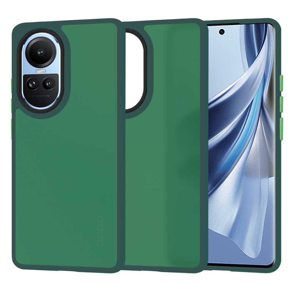 Techsuit - HaloFrost Series - Oppo Reno10 / Reno10 Pro - Midnight Green