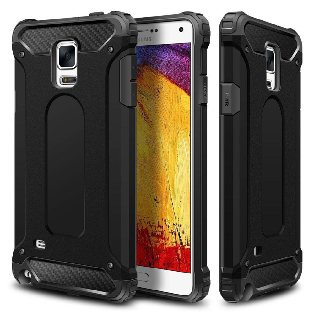 Techsuit - Hybrid Armor - Samsung Galaxy Note 4 N910 - Black