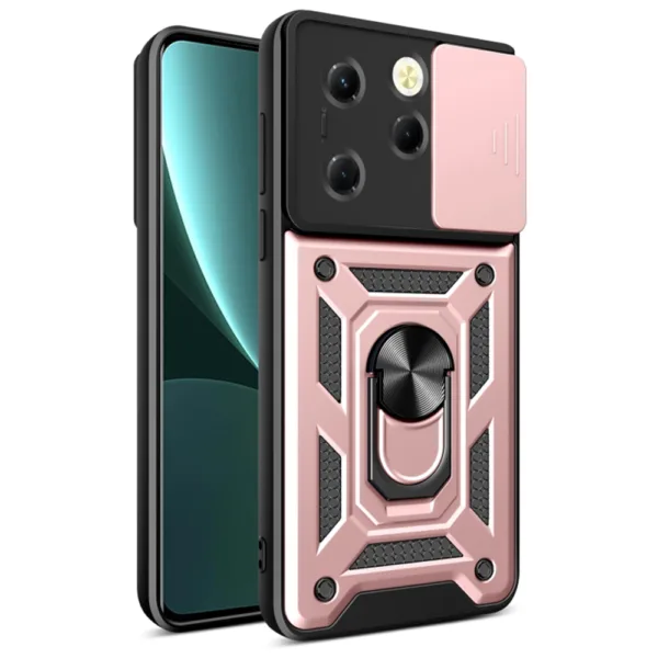 Techsuit - CamShield Series - Infinix Hot 40 / 40 Pro / Tecno Spark 20 Pro - Rose Gold