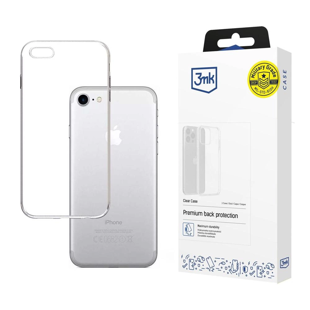 3mk Clear Case for iPhone 7 / 8 / SE 2020 / SE 2022 - transparent