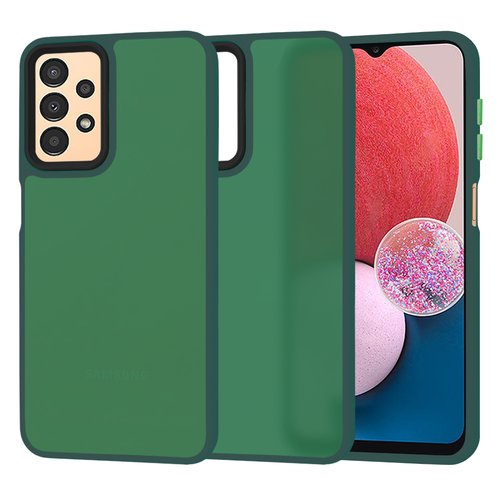 Techsuit - HaloFrost Series - Samsung Galaxy A13 4G / A13 5G / A04S - Midnight Green