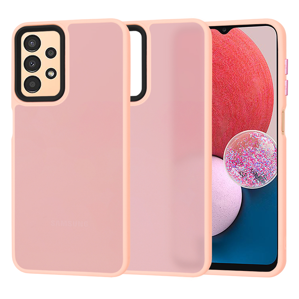 Techsuit - HaloFrost Series - Samsung Galaxy A13 4G / A13 5G / A04S - Pink