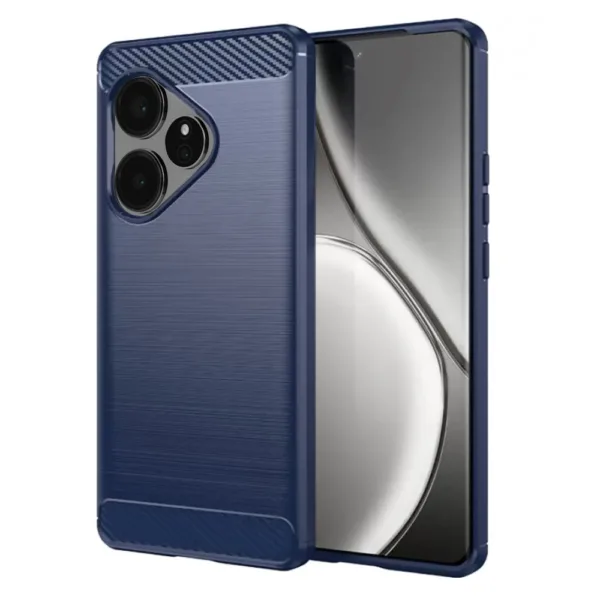 Techsuit - Carbon Silicone - Realme GT 6 / GT 6T - Blue