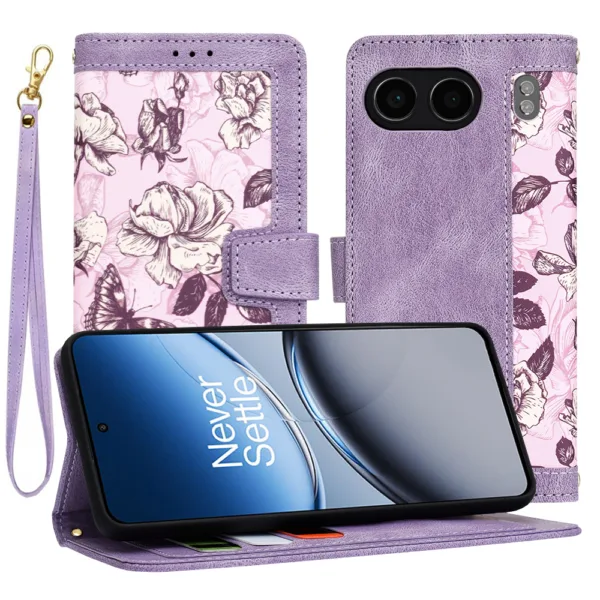 Techsuit - FlipCraft - OnePlus Nord 4 - Mysterious Purple