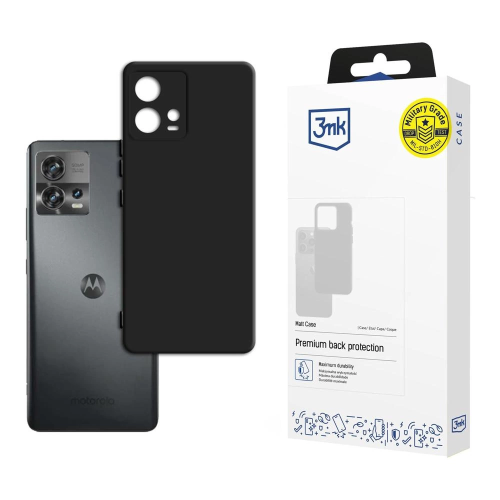 3mk Matt Case for Motorola Moto Edge 30 Fusion - black