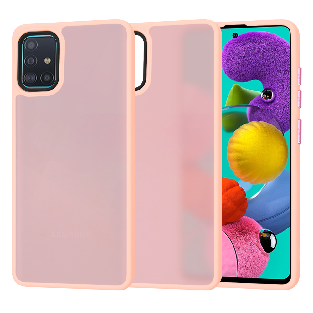 Techsuit - HaloFrost Series - Samsung Galaxy A51 4G - Pink