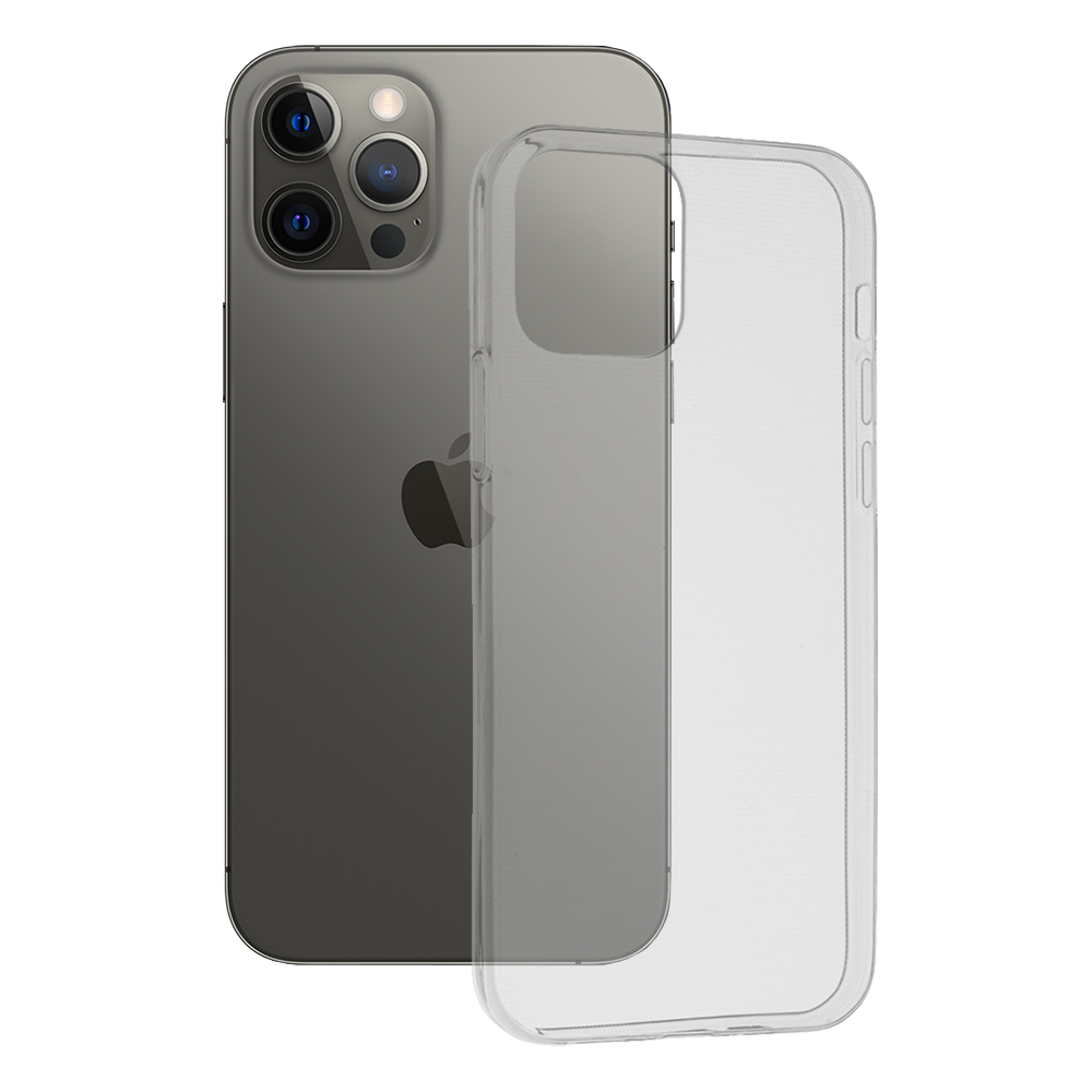 Techsuit - Clear Silicone - iPhone 12 Pro Max - Transparent