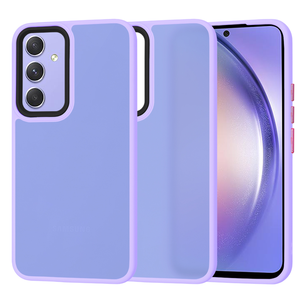 Techsuit - HaloFrost Series - Samsung Galaxy A54 - Light Purple