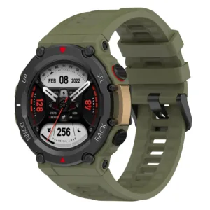 Techsuit - Watchband (W067) - Amazfit T-Rex 2 / 2 Ocean Blue - Dark Green