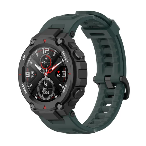 Techsuit - Watchband (W067) - Amazfit T-Rex / T-Rex Pro - Dark Green