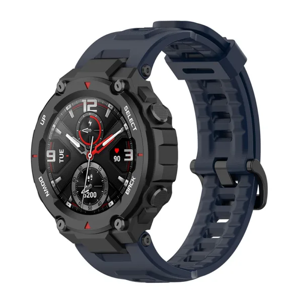 Techsuit - Watchband (W067) - Amazfit T-Rex / T-Rex Pro - Navy Blue