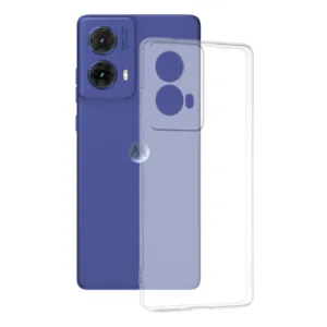 Techsuit - Clear Silicone - Motorola Moto G85 - Transparent