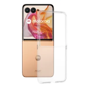 Techsuit - Clear Silicone - Motorola Razr 50 Ultra - Transparent