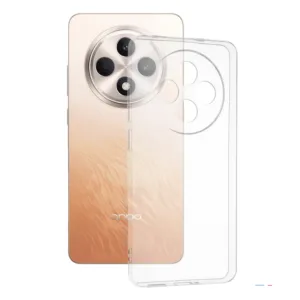 Techsuit - Clear Silicone - Oppo Reno12 F 4G / Reno12 F 5G / Reno12 FS - Transparent