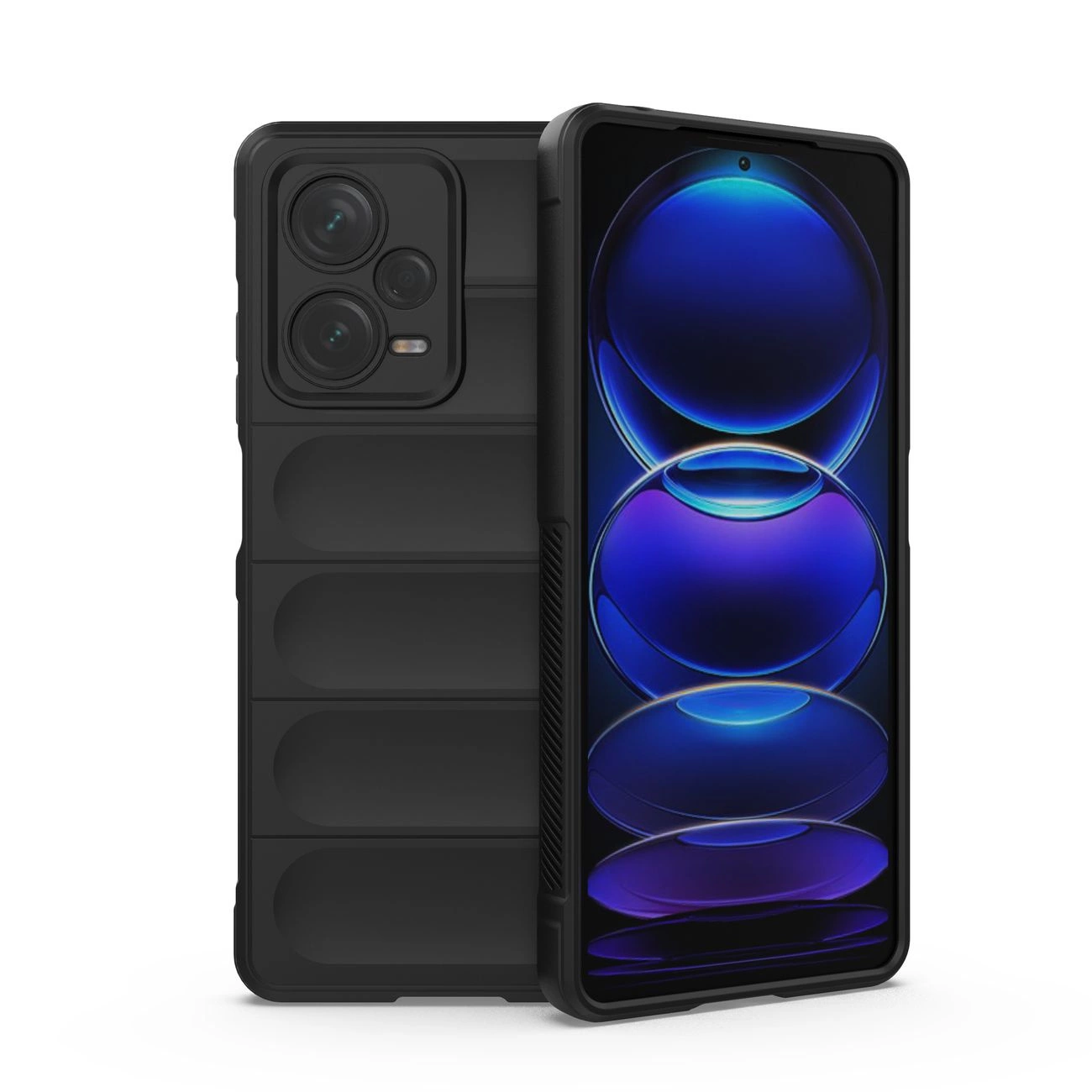 Magic Shield Case for Xiaomi Redmi Note 12 Pro+ flexible armored cover black