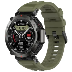 Techsuit - Watchband (W067) - Amazfit T-Rex Ultra - Dark Green