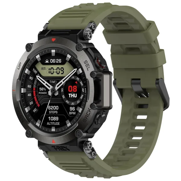 Techsuit - Watchband (W067) - Amazfit T-Rex Ultra - Dark Green