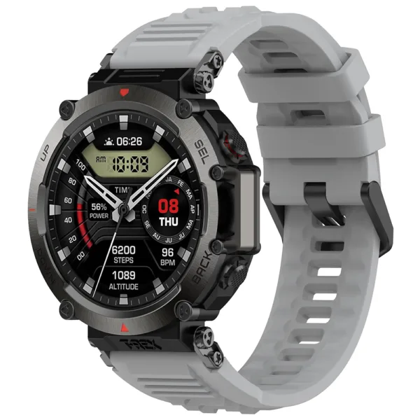 Techsuit - Watchband (W067) - Amazfit T-Rex Ultra - Gray