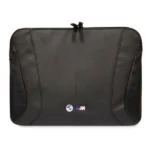 BMW Carbon&Perforated sleeve for a 14" laptop - black